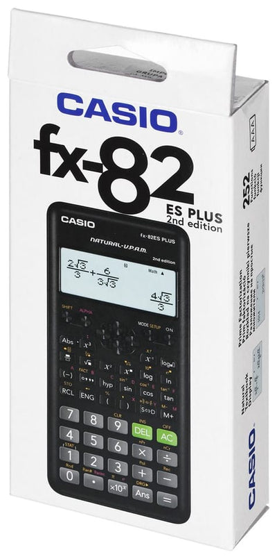 Casio Scientific Calculator FX-82ES Plus - 2nd edition