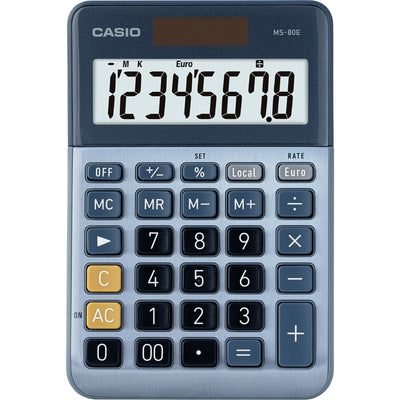 Casio 8 Digit Desktop Calculator - Euro Conversion