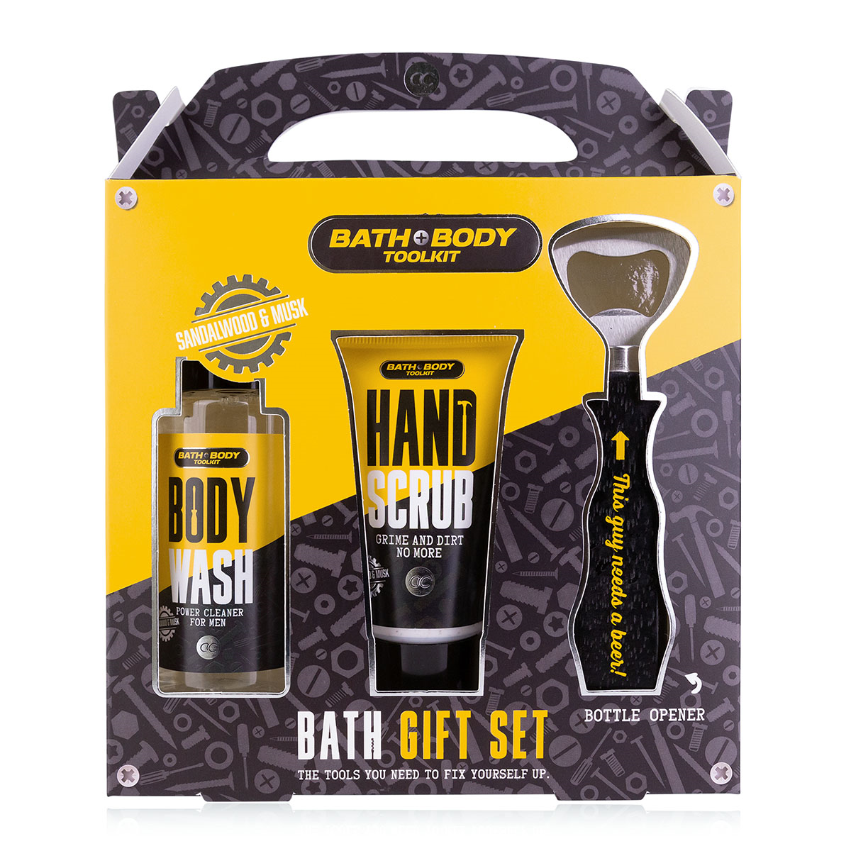 Men Bath & Body Toolkit Body Care Kit