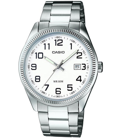 Mens Watch Casio Steel Bracelet Classic - 50Mt