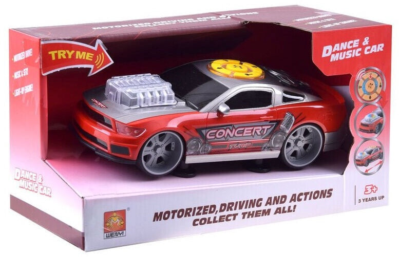 Racer In Red - Dance And Music Car