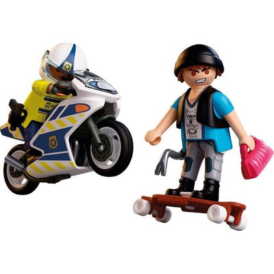 Playmobil City Action Motorcycle Chase - 72079