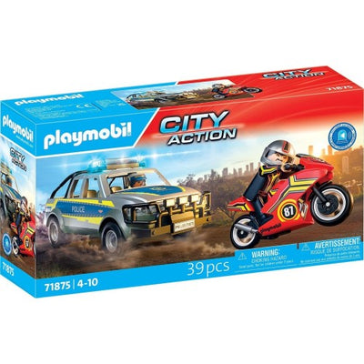 Playmobil City Action Police Chase With Pick-up Truck - 71875