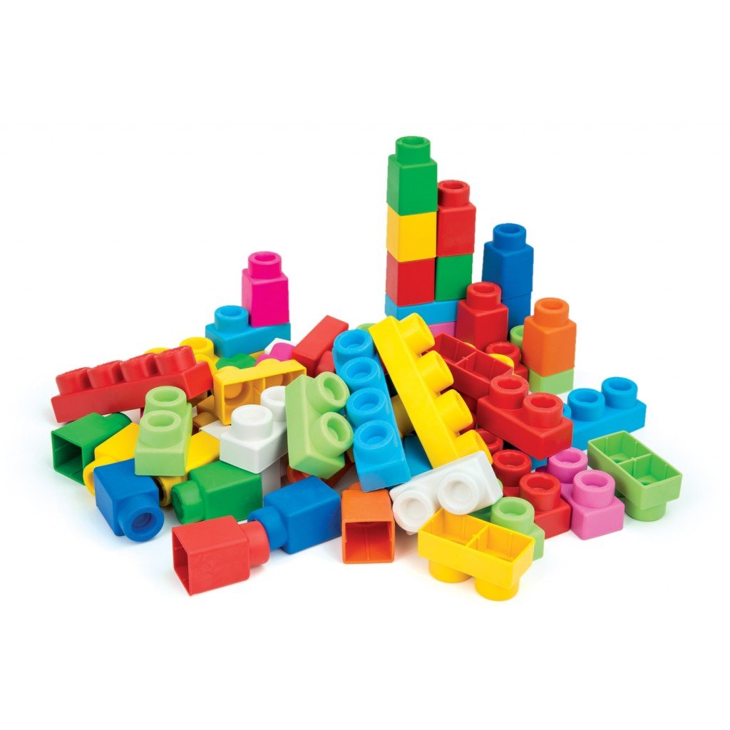 Clemmy Plus Soft Blocks 60Pcs
