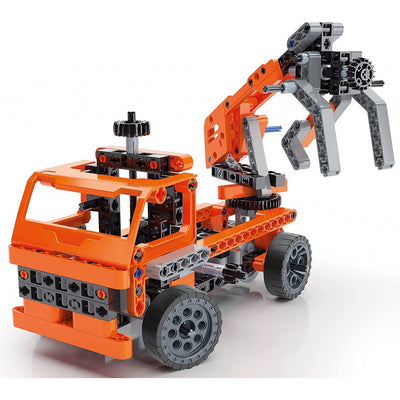 Clementoni Mechanical Lab Mining Trucks - 61594