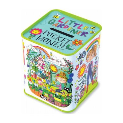 Little Gardener Tin  Money Box