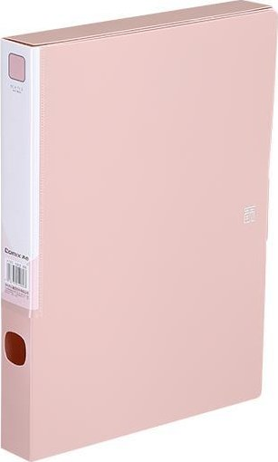 BOX FILE A4 35MM WTH BUTTON - PASTEL PURPLE