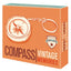 Legami Vintage Memories Compass Keyring