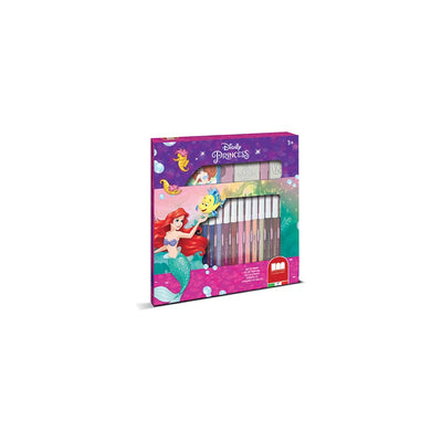 Colouring And Stamp Set - Disney Princess