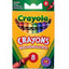 Crayola - Coloured Crayons X8Pcs