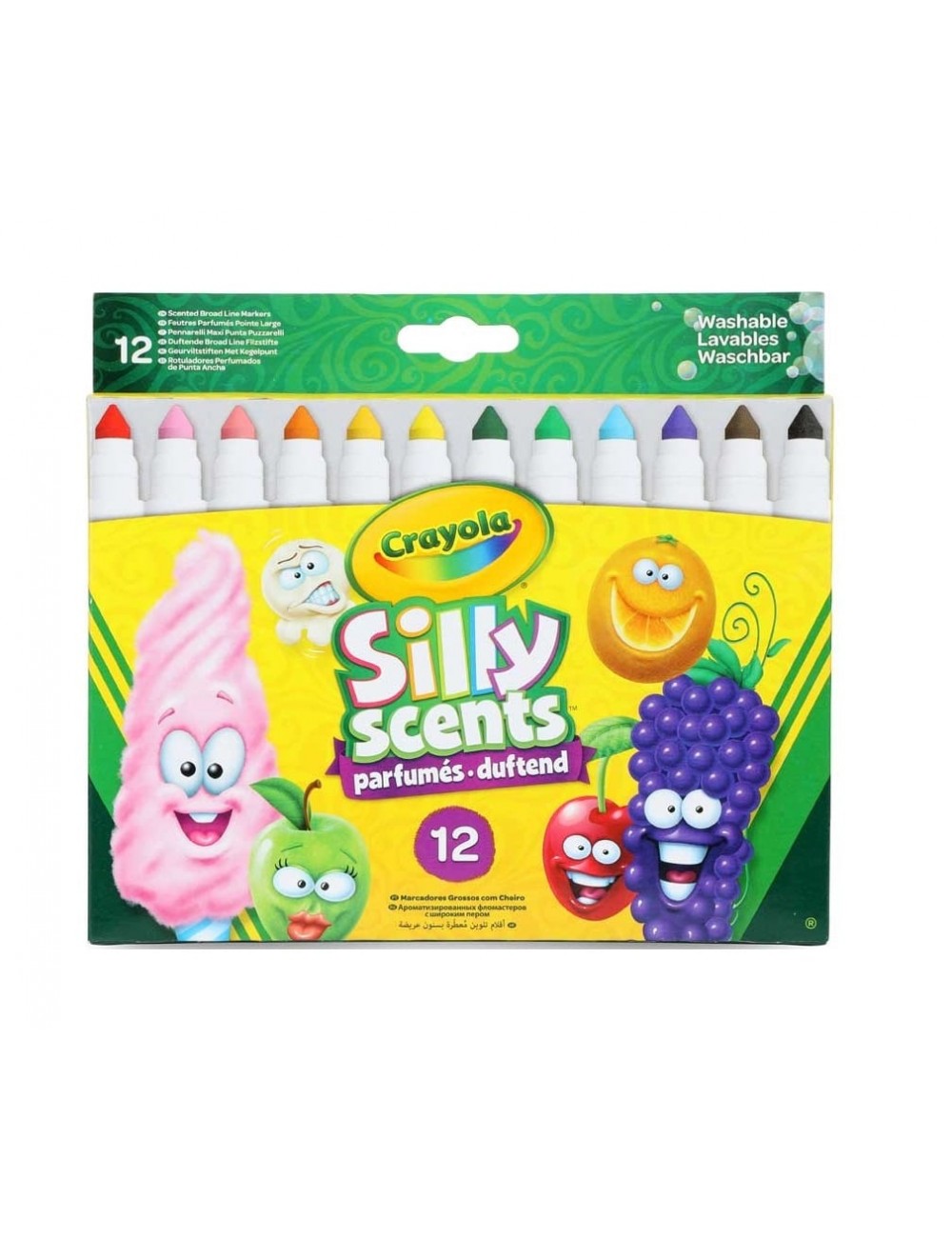 Crayola Scents Scented Broad Line Markers X12Pcs