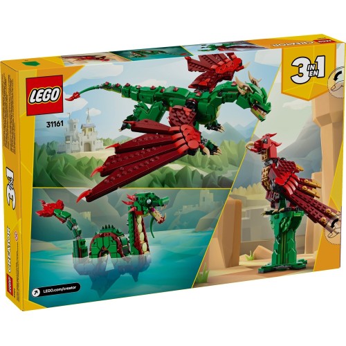 LEGO Creator 3-in-1 Medieval Dragon 31161