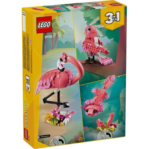 LEGO Creator 3-in-1 Wild Animals: Pink Flamingo 31170