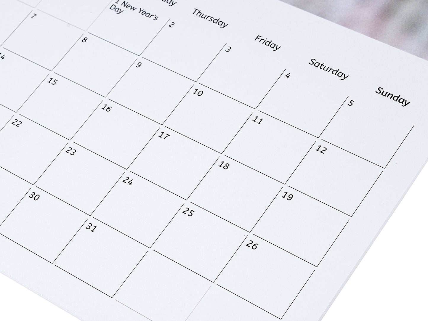 Calendar Square 28X28Cm - 2024