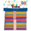 Wooden Coloured Jumbo Sticks 150Mm - 80Pcs