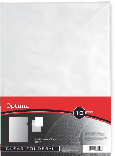 Thick L Shaped Folders Pkt X10 Pcs