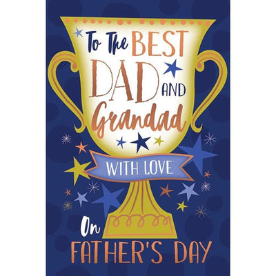 Father s day card - To the best DAD and GRANDAD with love