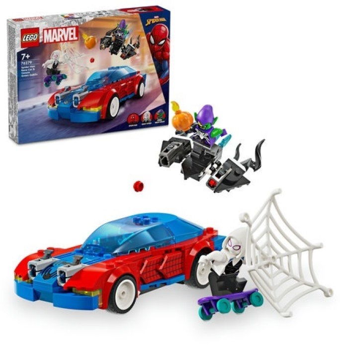 Lego Marvel Spider-Man Race Car & Venom Green Goblin  76279 