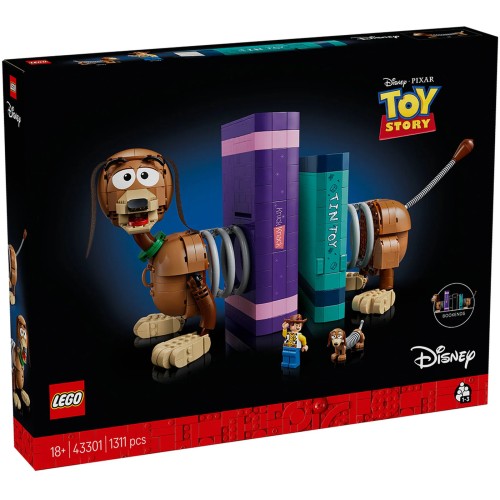 LEGO Disney Toy Story Slinky Dog Bookends 43301