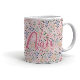 Floral mug GRANDMA