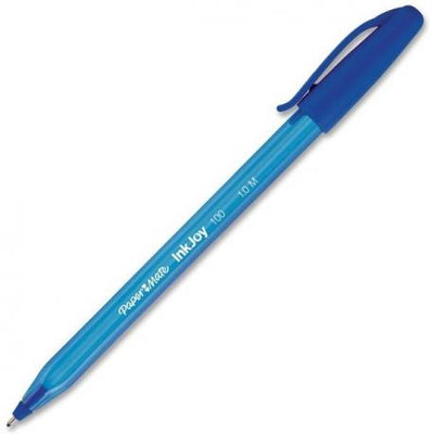 Paper Mate InkJoy 100 Capped Ballpoint Pen Medium Point Blue