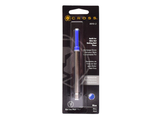 Cross Slim Gel Roller ball Pen Refill Blue