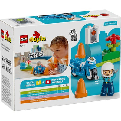 LEGO DUPLO Town Blue Police Motorcycle - 10471