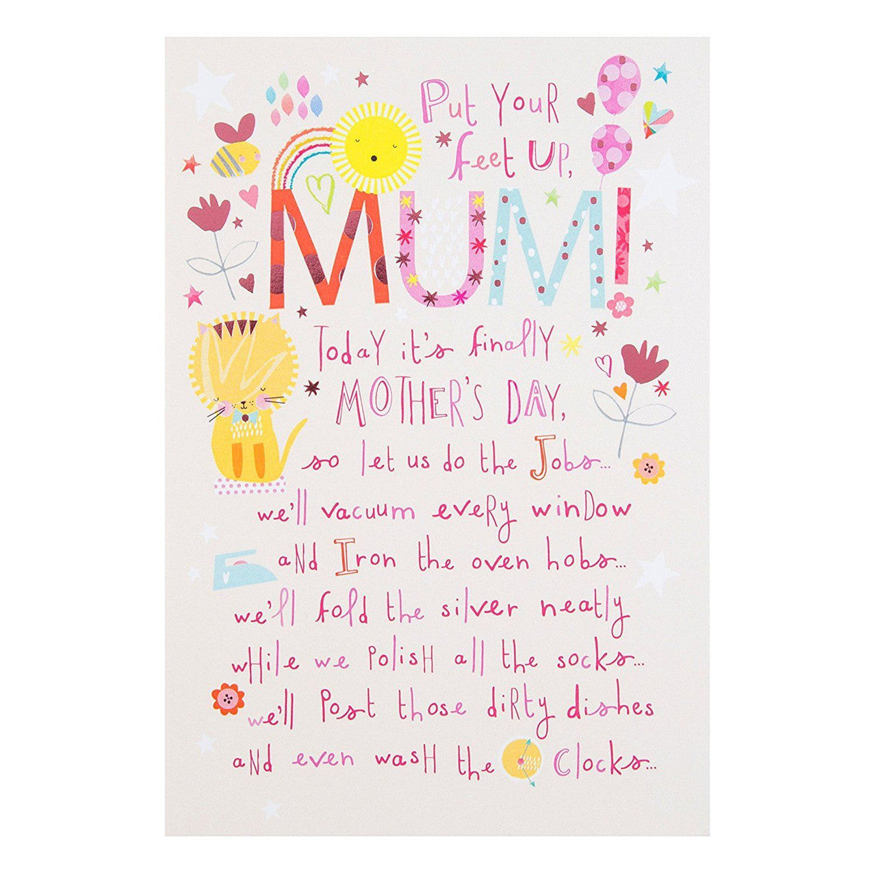 Put your feet up MUM today its finally MOTHERS DAY