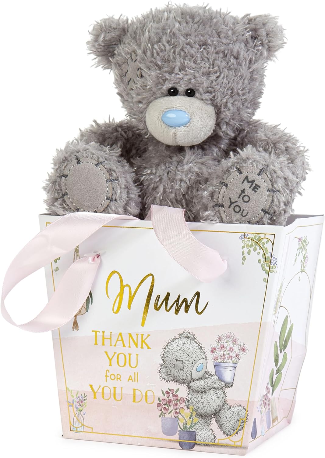 Me to You Thank You Mum Plush Bear in a Bag 13cm