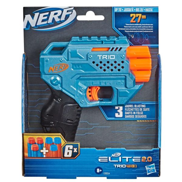 Nerf Elite 2.0 Trio Td-3 Blaster