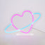 Legami It s a Sign Neon Effect LED Lamp - Planet Heart