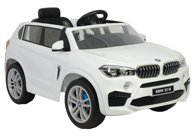Ride On - Bmw X5 White 12V - Battery Operated Radio Control