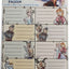 Disney Frozen Adventure Notebook Labels - 16 Pieces
