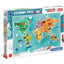 Puzzle 250 Mappe Geo Mondo/Animali