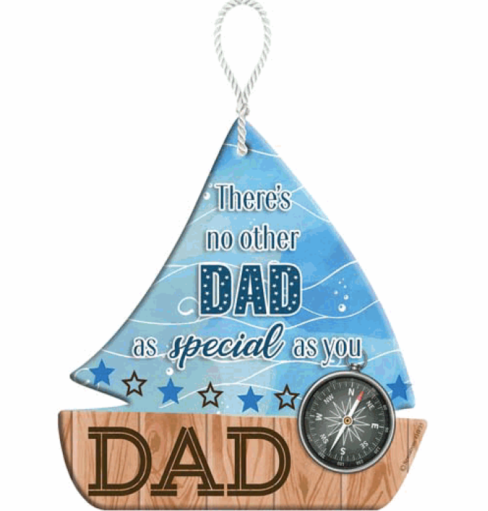 Hanging Plaque Dad