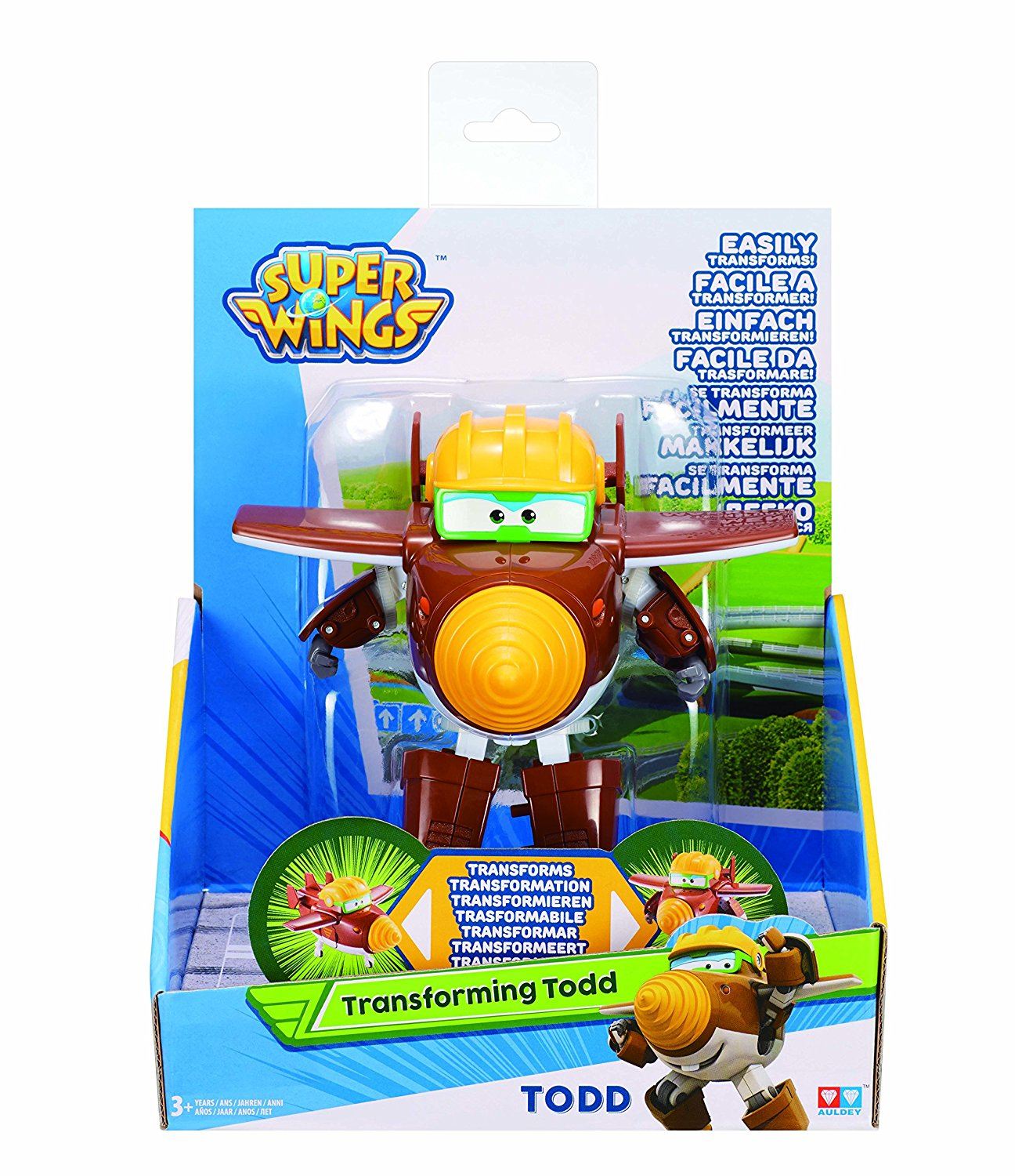 Super Wings Transforming Todd