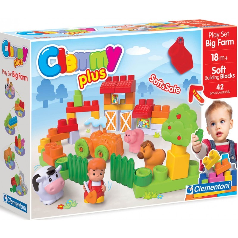 Clemmy Plus Big Farm Play Set
