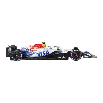 Hot Wheels Premium Formula 1 Visa Cash App RB Racing Bulls Driver 1 Die-Cast Car