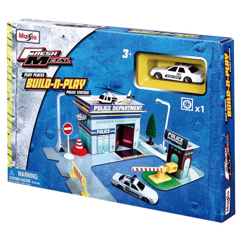 Build-N-Play - Police Station – Eduline Malta