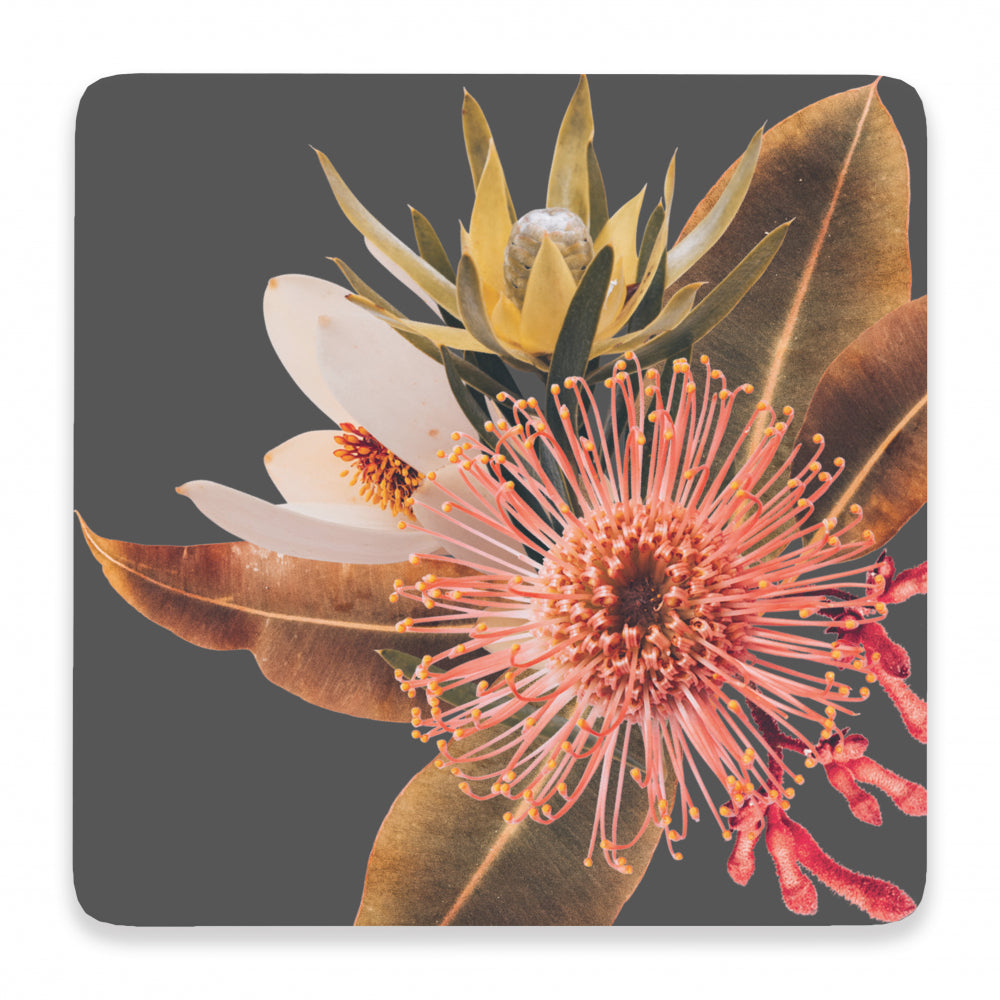 Red Bloom Coaster