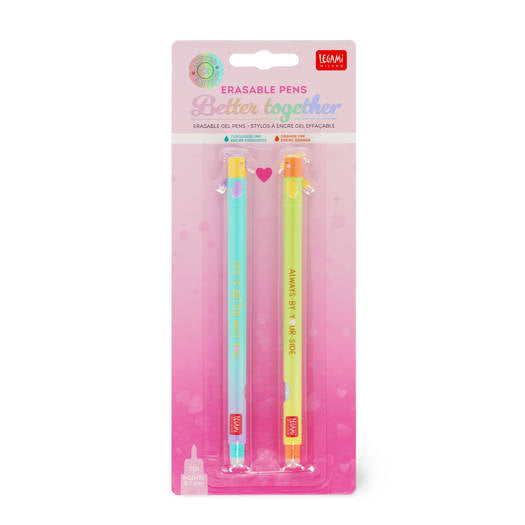 Legami Valentine s Set of 2 Erasable Gel Pens