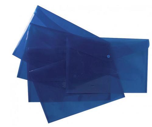 Blue Button Folder A4