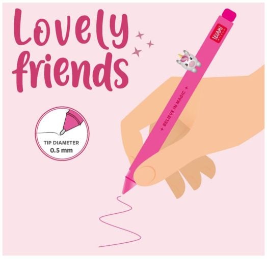 Legami Lovely Friends Unicorn Gel Pen