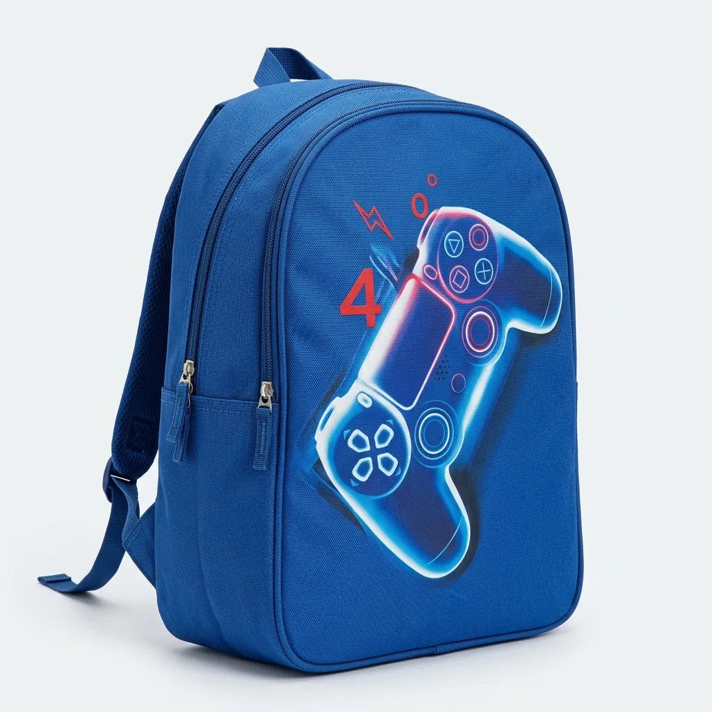Gamer school bag fit A4