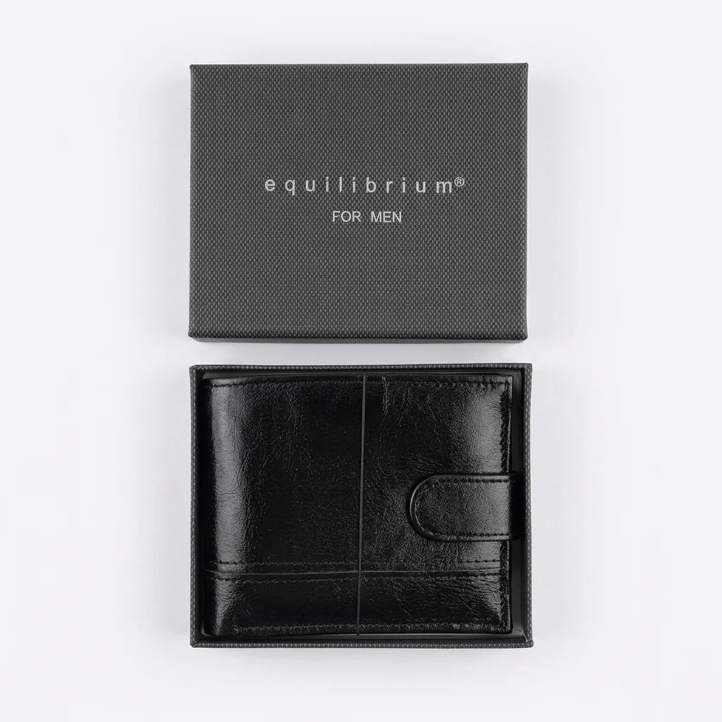 equilibrium FOR MEN Black Wallet