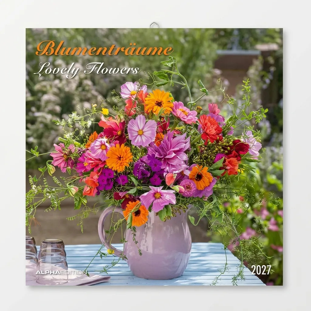Alpha Edition Blumenträume – Lovely Flowers 2027 Calendar