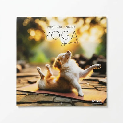 CALENDAR YOGA Animals Square Calendar 2027