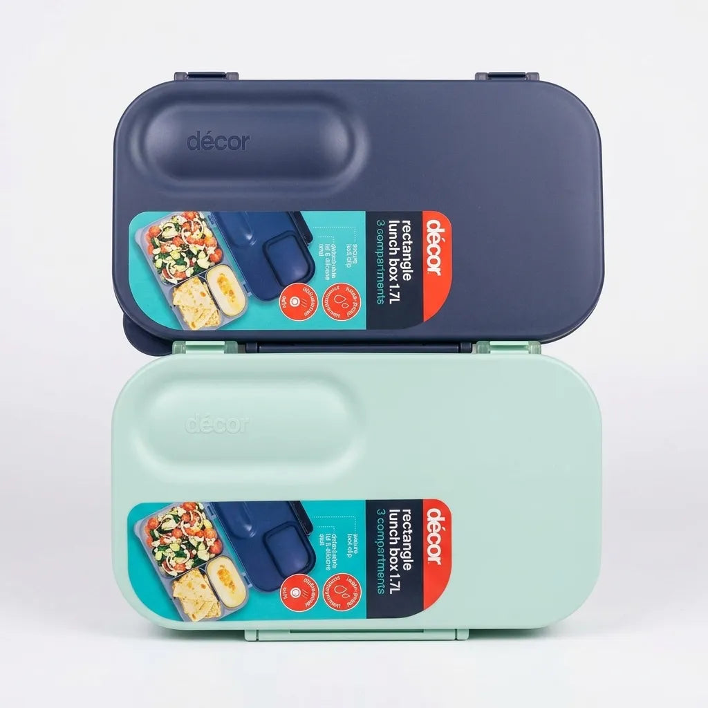 Decor Bento Box with 3 Compartments 1.7L