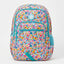 Garden Teen Moonflower 2 zip fit A4 school bag