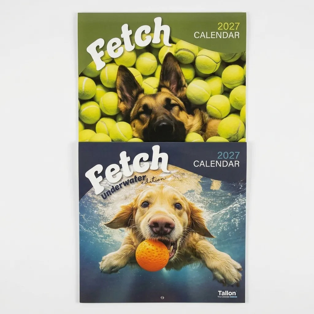 Fetch 2027 Square Calendar